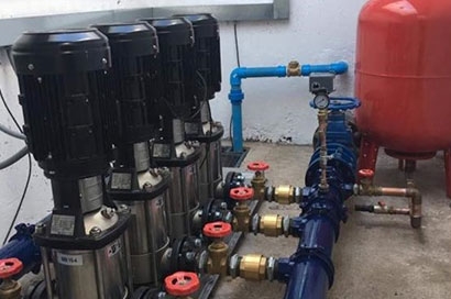 Instalación de bombas de agua potable