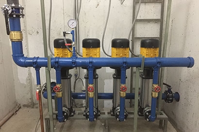 Instalación de Bombas de Agua Potable Cerro Navia